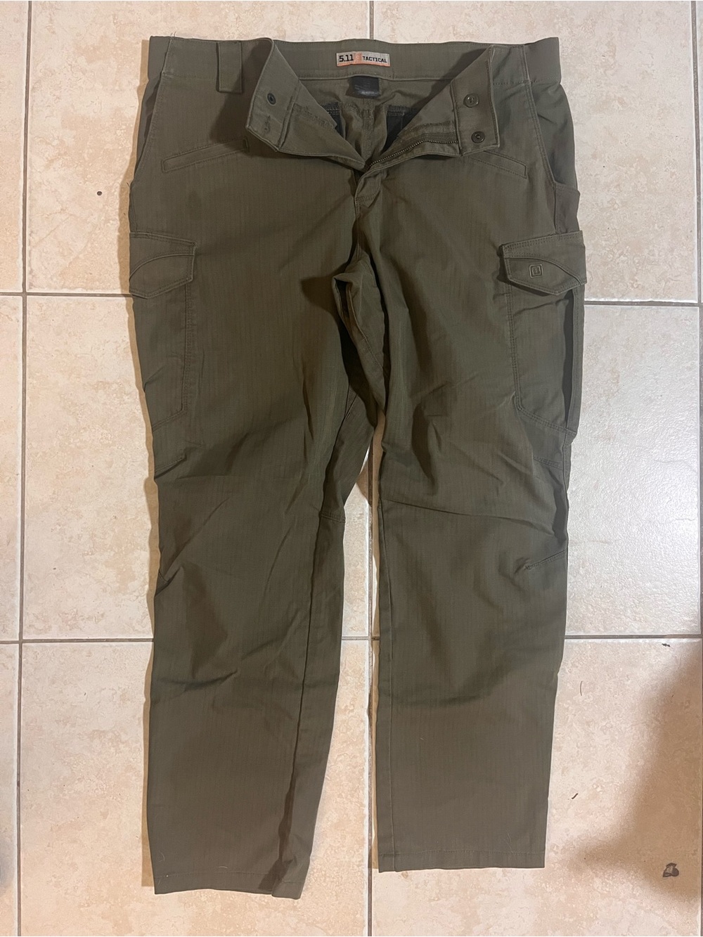 5.11 Tactical Olive Cargo Pants for Men